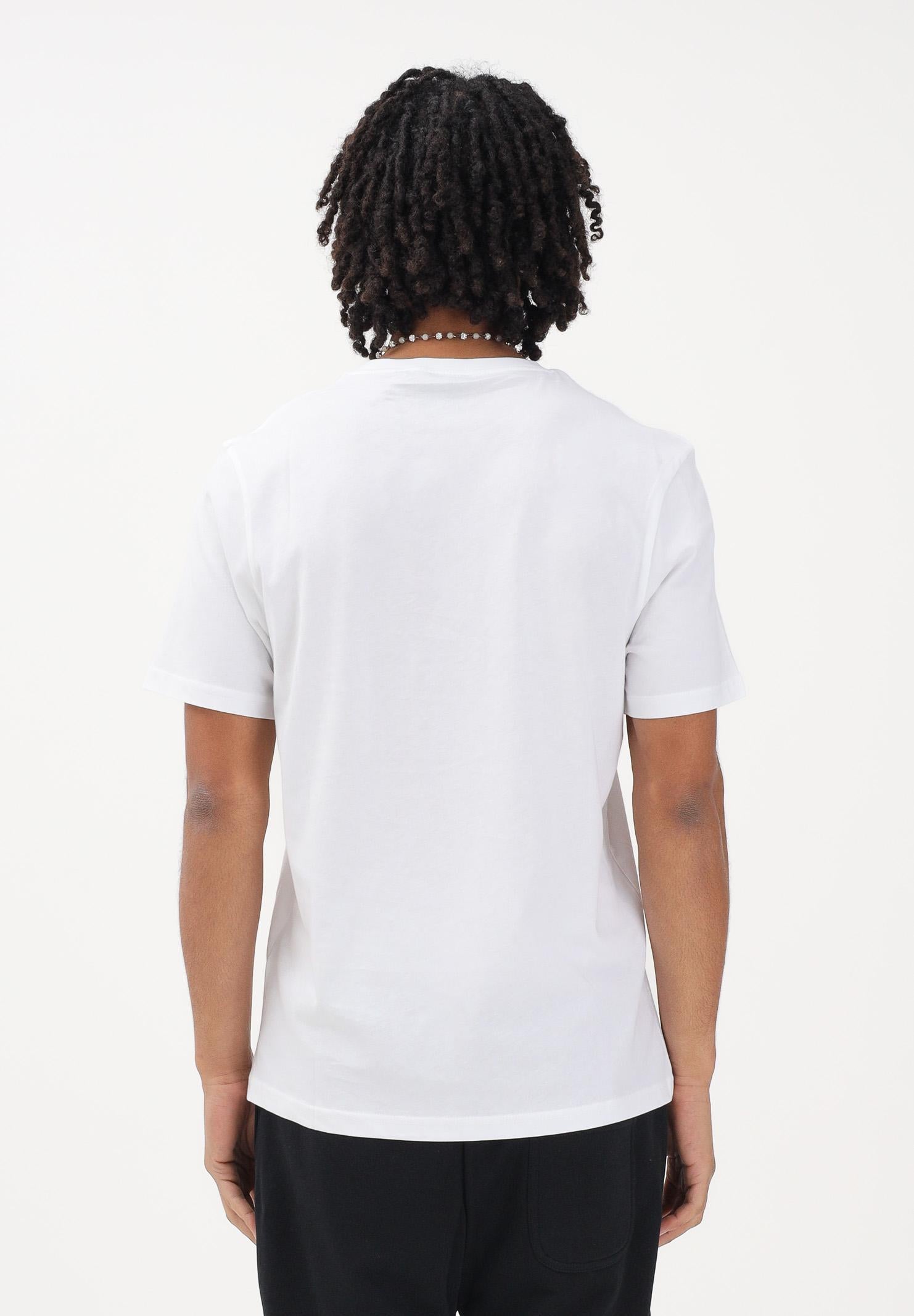 LYLE & SCOTT T-shirt a manica corta bianca da uomo con patch logo TS400VOG 626 LYLE & SCOTT 