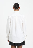 MARNI Camicia a manica lunga bianca per donna, ragazzi e bambini con logo M01628M00UW 0M114 MARNI 