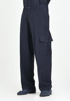 I'M BRIAN Pantalone cargo blu da uomo PA3508 005 I'M BRIAN 