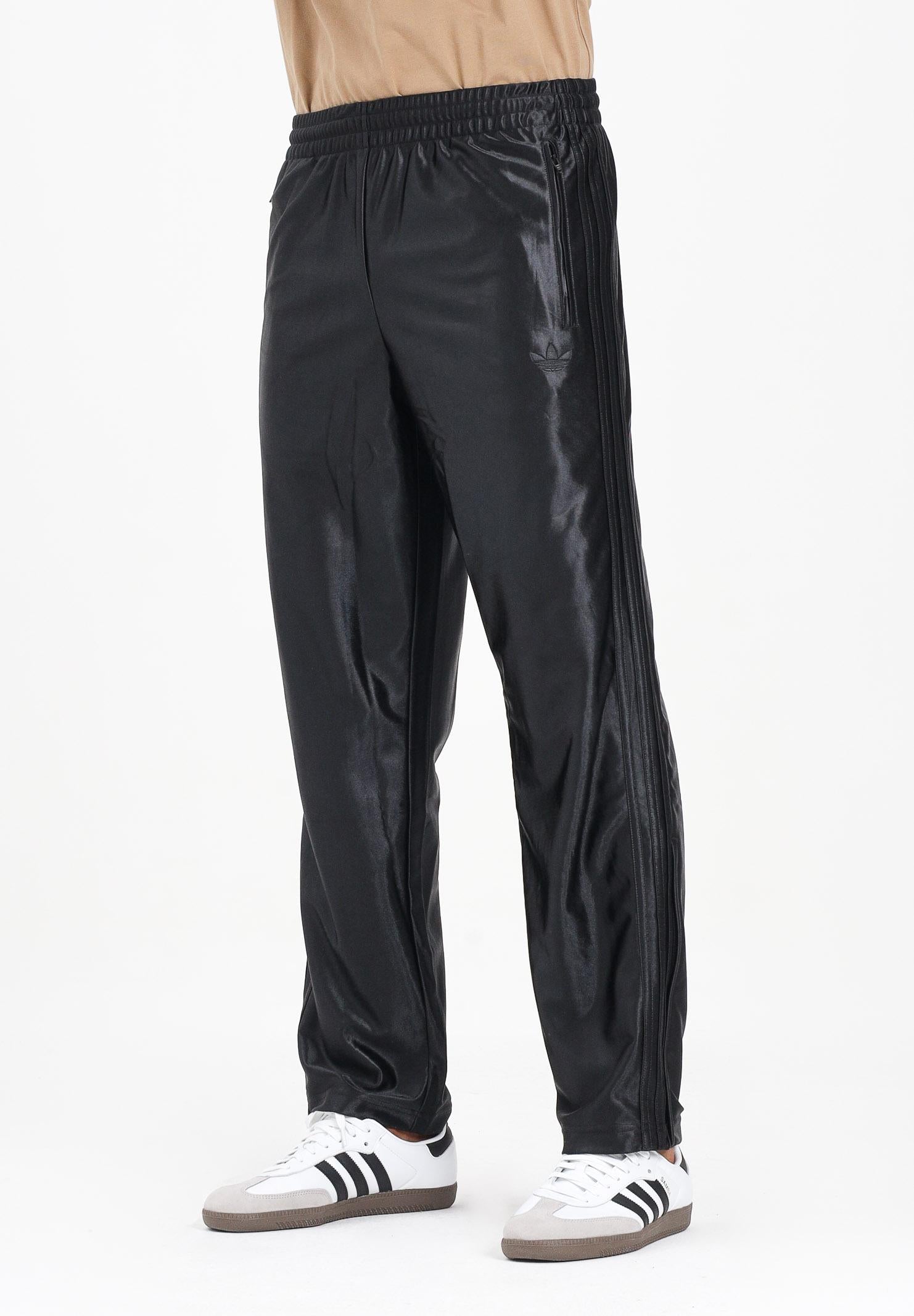 ADIDAS ORIGINALS Pantalone sportivo Firebird Adicolor Metallic nero da uomo JX1494 . ADIDAS ORIGINALS 