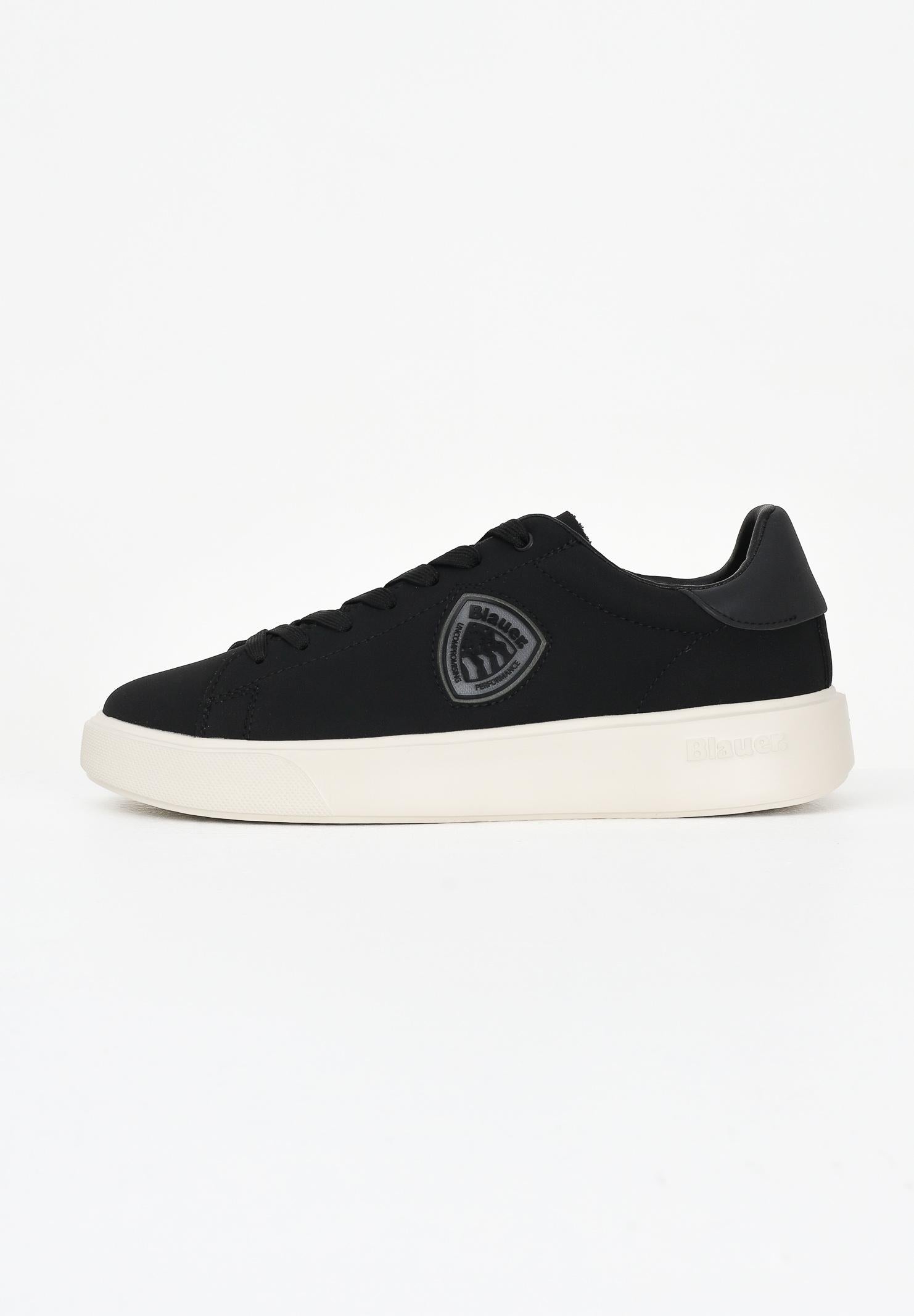 BLAUER Sneakers nere da uomo con logo F5BUCK07LEA BLK BLAUER 