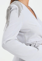 ALMA SANCHEZ Giacca Macea grigia da donna AS2526101TF 902 ALMA SANCHEZ 
