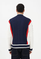 ADIDAS ORIGINALS Cardigan RETRO REMIX blu da uomo KS5438 . ADIDAS ORIGINALS 