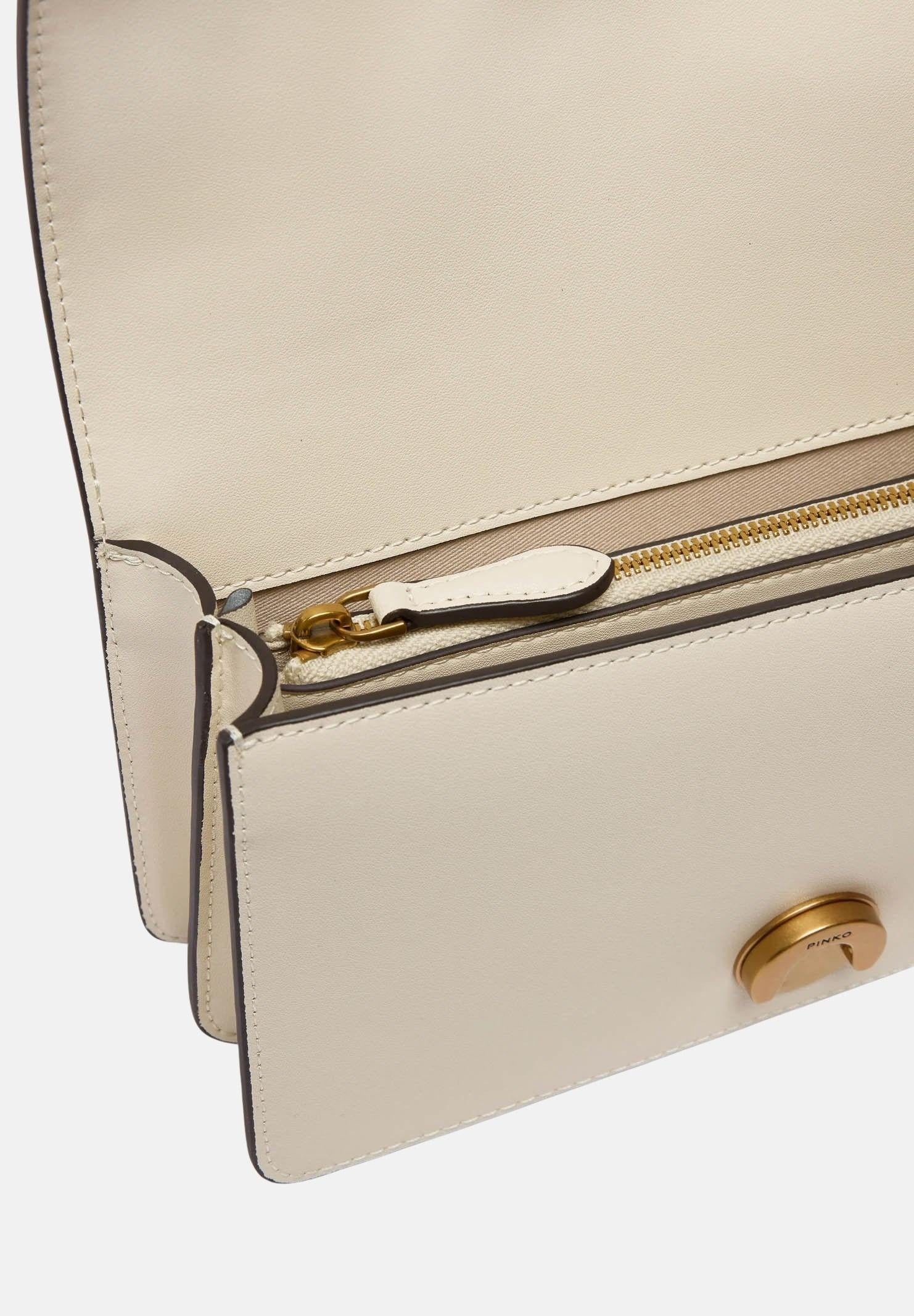 PINKO Borsa a tracolla Mini Love Bag One panna da donna 105856A0F1 Z14Q PINKO 