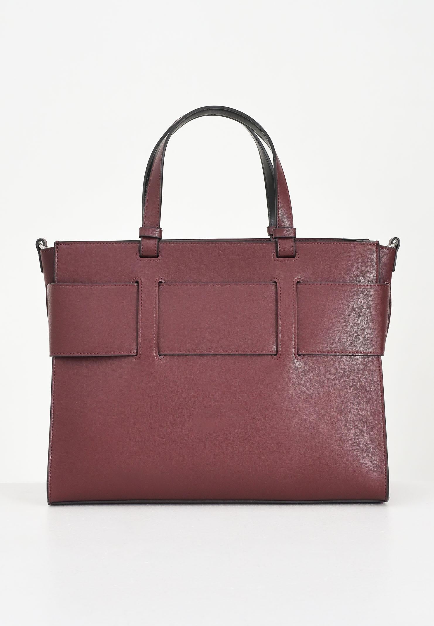 ARMANI EXCHANGE Shopper bordeaux da donna con logo 9426890A874 UA343 ARMANI EXCHANGE 