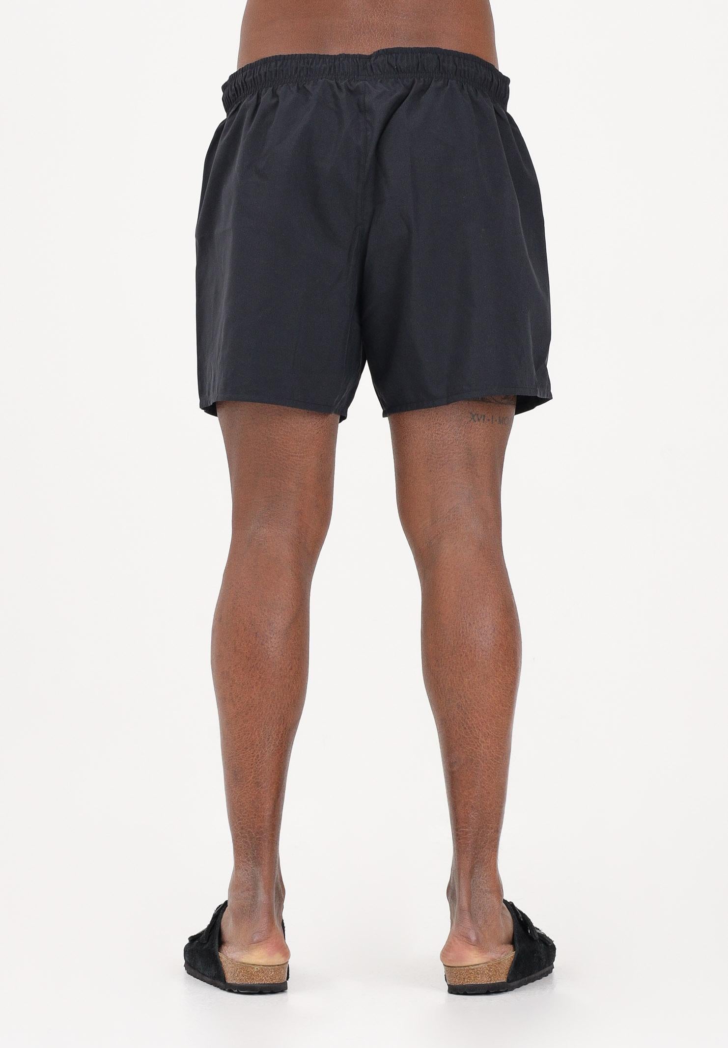 LACOSTE Shorts mare nero da uomo con patch logo MH6270 964 LACOSTE 