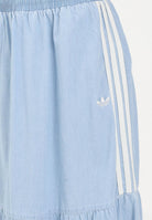 ADIDAS ORIGINALS Gonna lunga SUMMER GLOW in denim chiaro da donna KY8113 . ADIDAS ORIGINALS 