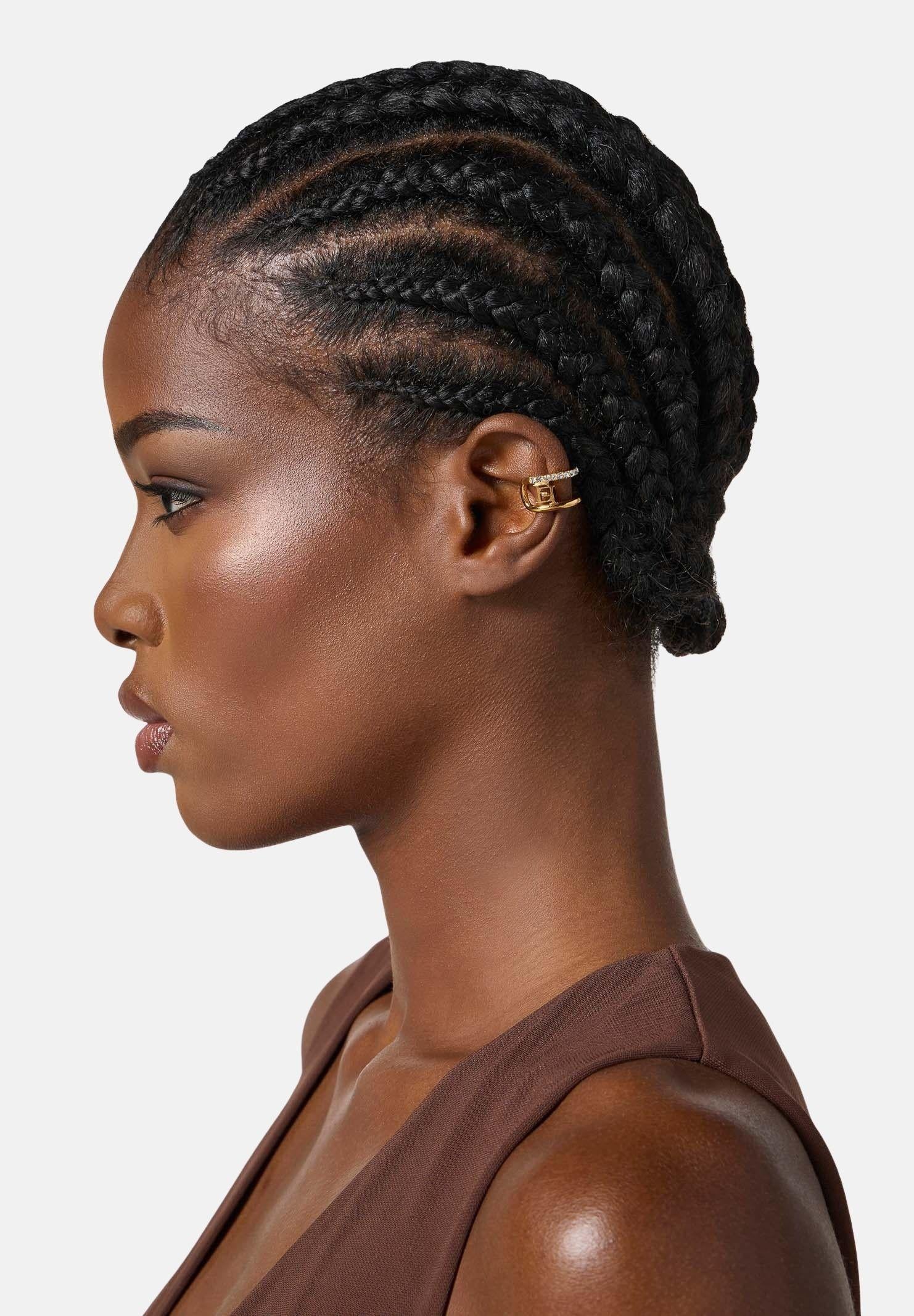 ELISABETTA FRANCHI Orecchini earcuff oro da donna OR18A56E2 U95 ELISABETTA FRANCHI 