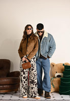 LEVI'S® Montone Western Sherpa Trucker in denim chiaro da uomo 002WX-0001 . LEVI'S® 