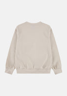 JORDAN Felpa girocollo Jordan Brooklyn Fleece beige per bambino e bambina 45F114 XAE JORDAN 