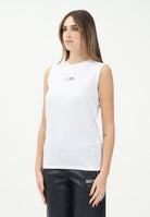 MAISON MARGIELA Canotta bianca per donna, ragazzi e bambini con stampa Numeric M60575MM009 M6100 MAISON MARGIELA 