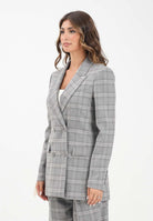 MAR DE MARGARITAS Giacca doppiopetto Norah grigia da donna MMABW01415 GR00 Mar de margaritas 