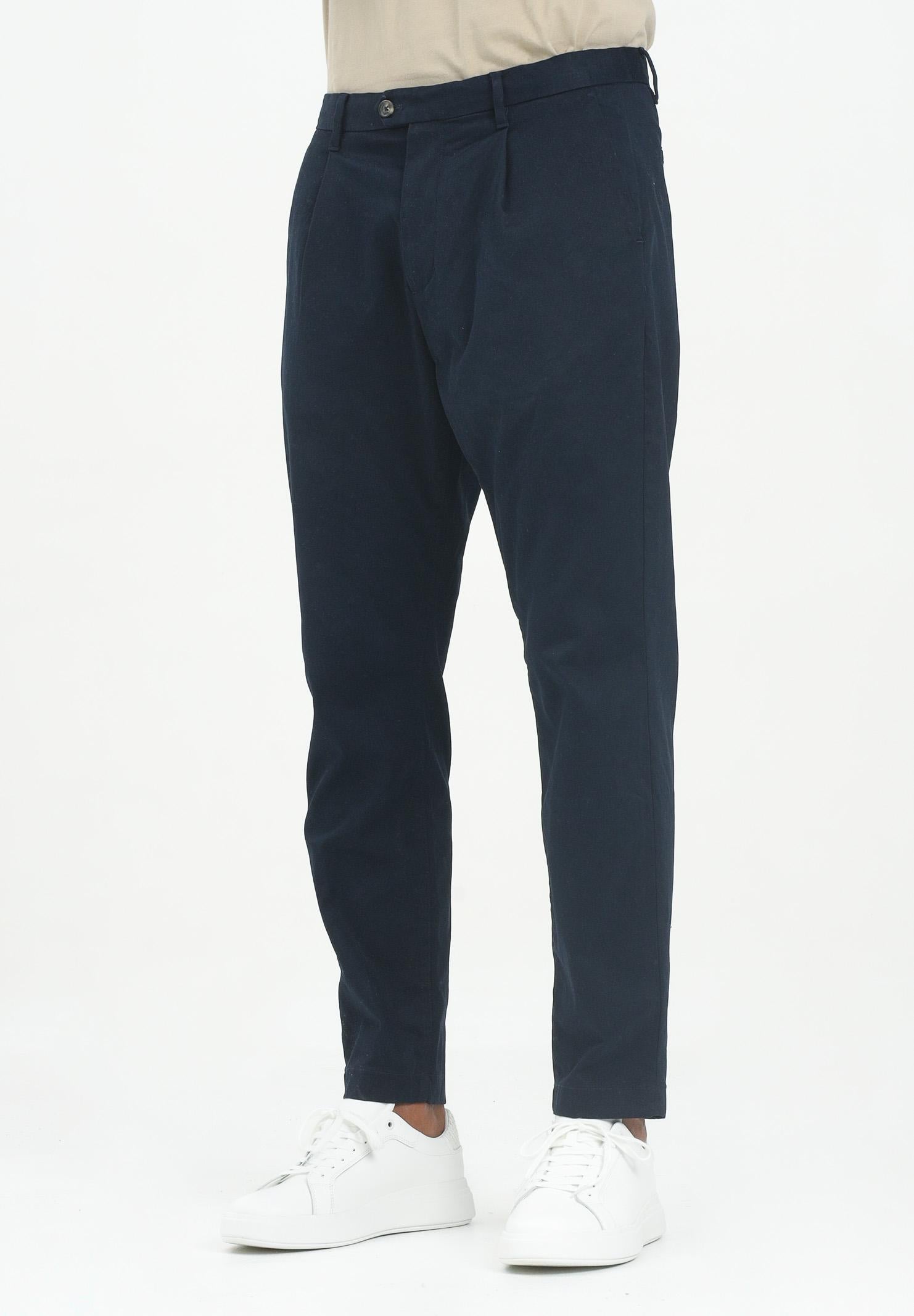 TOMMY HILFIGER Pantalone Chino Harlem Blu Uomo