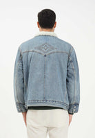 LEVI'S® Montone Western Sherpa Trucker in denim chiaro da uomo 002WX-0001 . LEVI'S® 