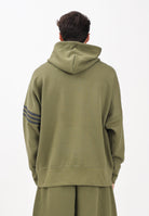 ADIDAS ORIGINALS Felpa con cappuccio Neuclassics verde pisello da uomo HZ3739 . ADIDAS ORIGINALS 