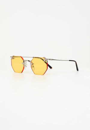 Occhiali gialli per uomo e donna 2117 02 CRISTIAN LEROY 