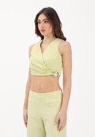 SIMONA CORSELLINI Top crop lime da donna P26CPTO02101 V0774 SIMONA CORSELLINI 