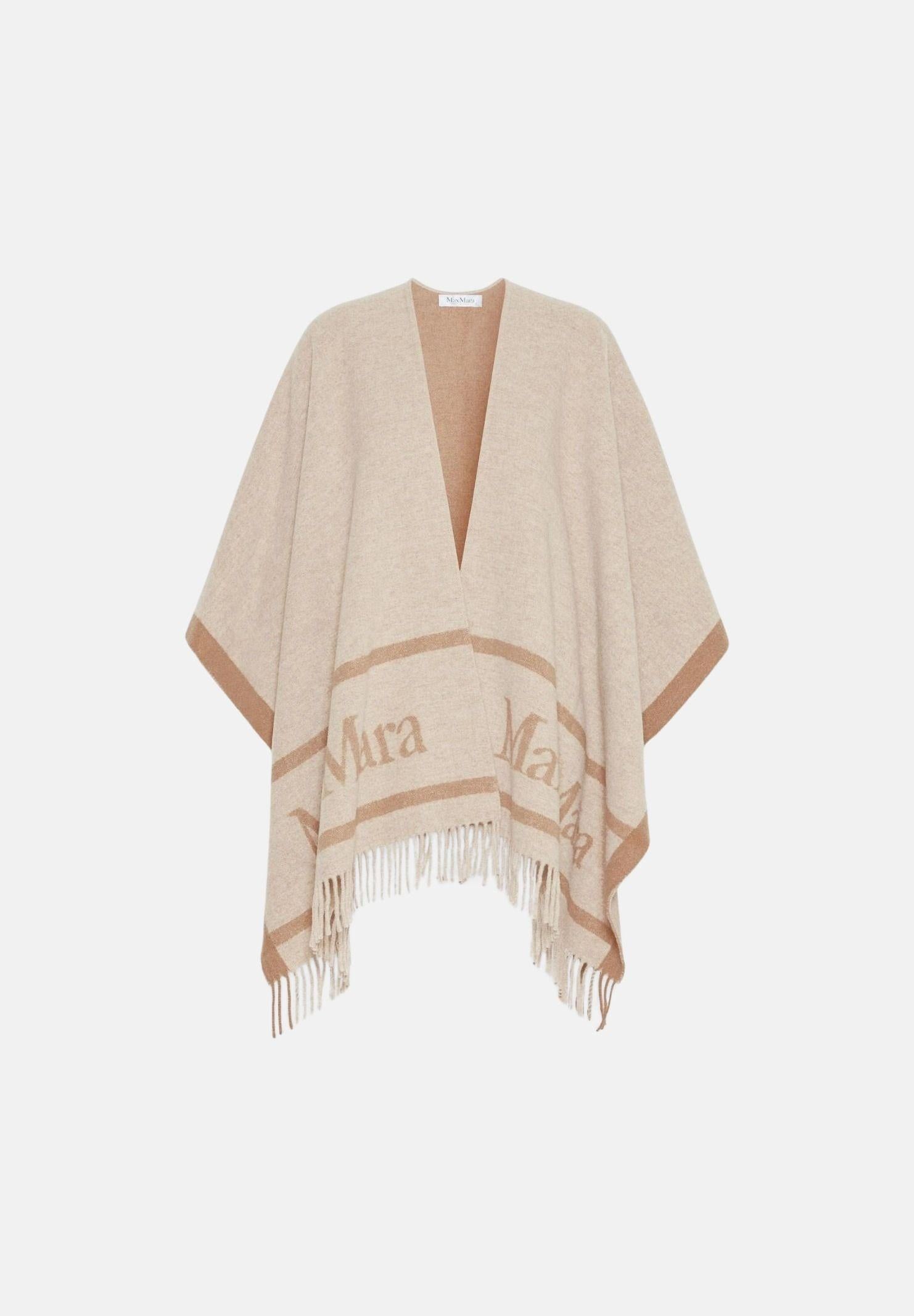 MAX MARA STUDIO Mantella Mst Pirania CASHA beige donna 2626546021600 001 MAXMARA 