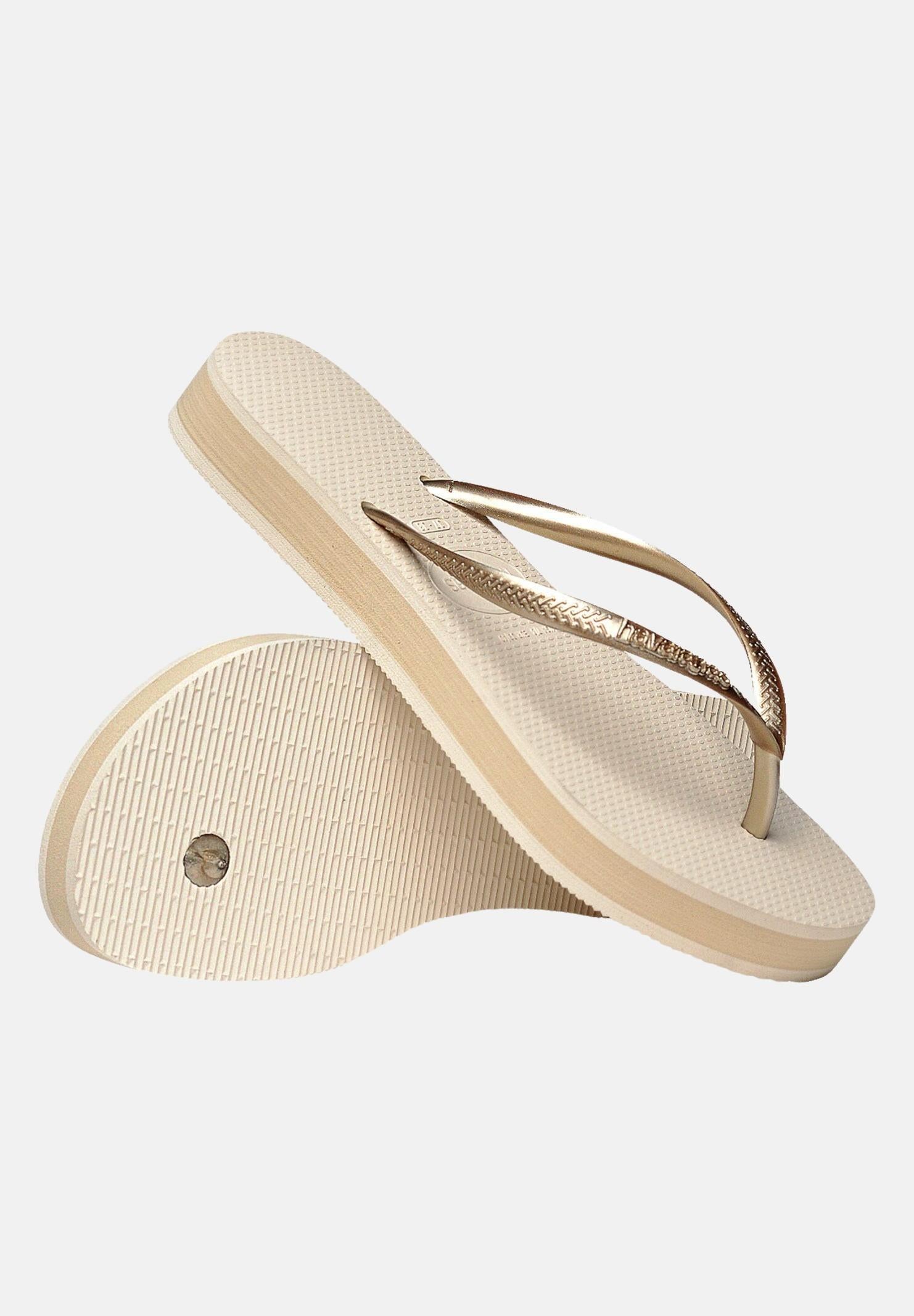 HAVAIANAS Infradito Havaianas Slim Flatform beige da donna 4144537 0121 HAVAIANAS 