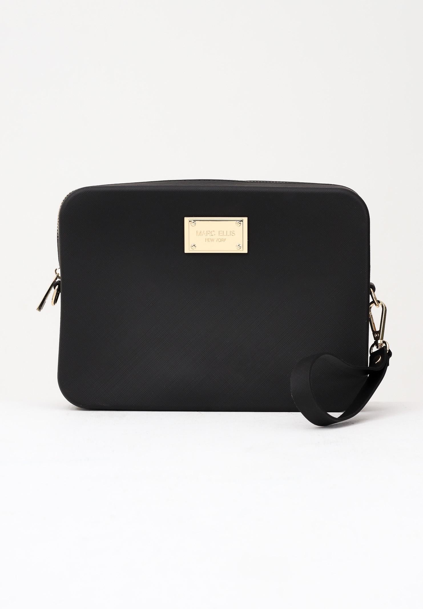 MARC ELLIS Pochette FLAT-FLOWE nera da donna