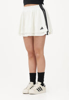 ADIDAS ORIGINALS Gonna corta HOUSE OF TIRO bianca da donna JY7634 . ADIDAS ORIGINALS 