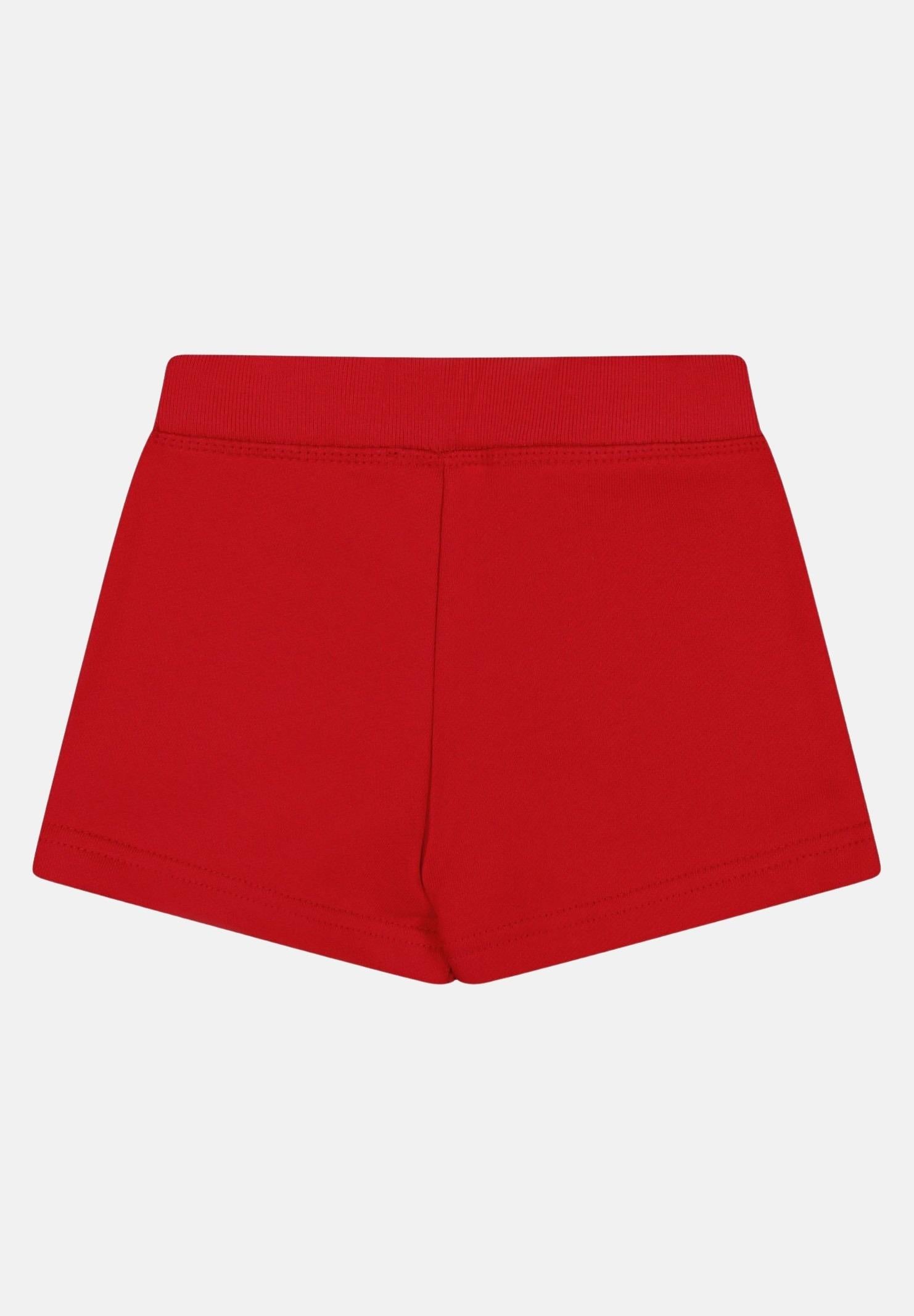 DSQUARED2 Shorts rosso da neonato con logo DQ2871D0094 DQ405 DSQUARED2 