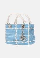 MARC ELLIS Borsa a mano Krissy S Luxe bianca e azzurra da donna KRISSY-S-LUXE ANBL MARC ELLIS 