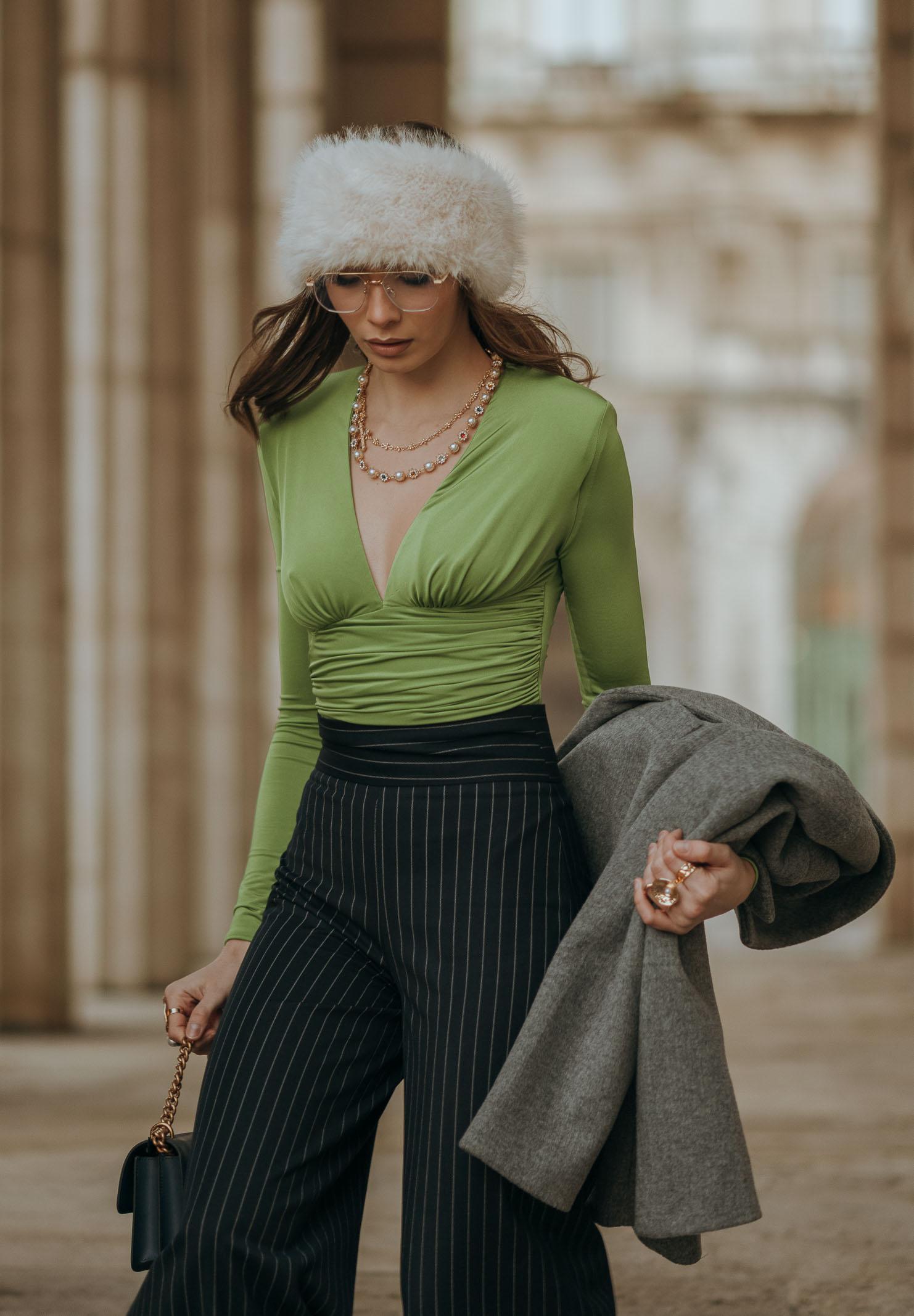 SANTAS Body DÈSIR verde da donna PV2611 VE SANTAS 