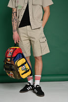 DSQUARED2 Bermuda cargo beige per donna, ragazzi e bambini DQ2773D0093 DQ717 DSQUARED2 