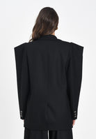 VERSACE JEANS COUTURE Giacca strutturata nera da donna 79HAQ705N0542 899 VERSACE JEANS COUTURE 