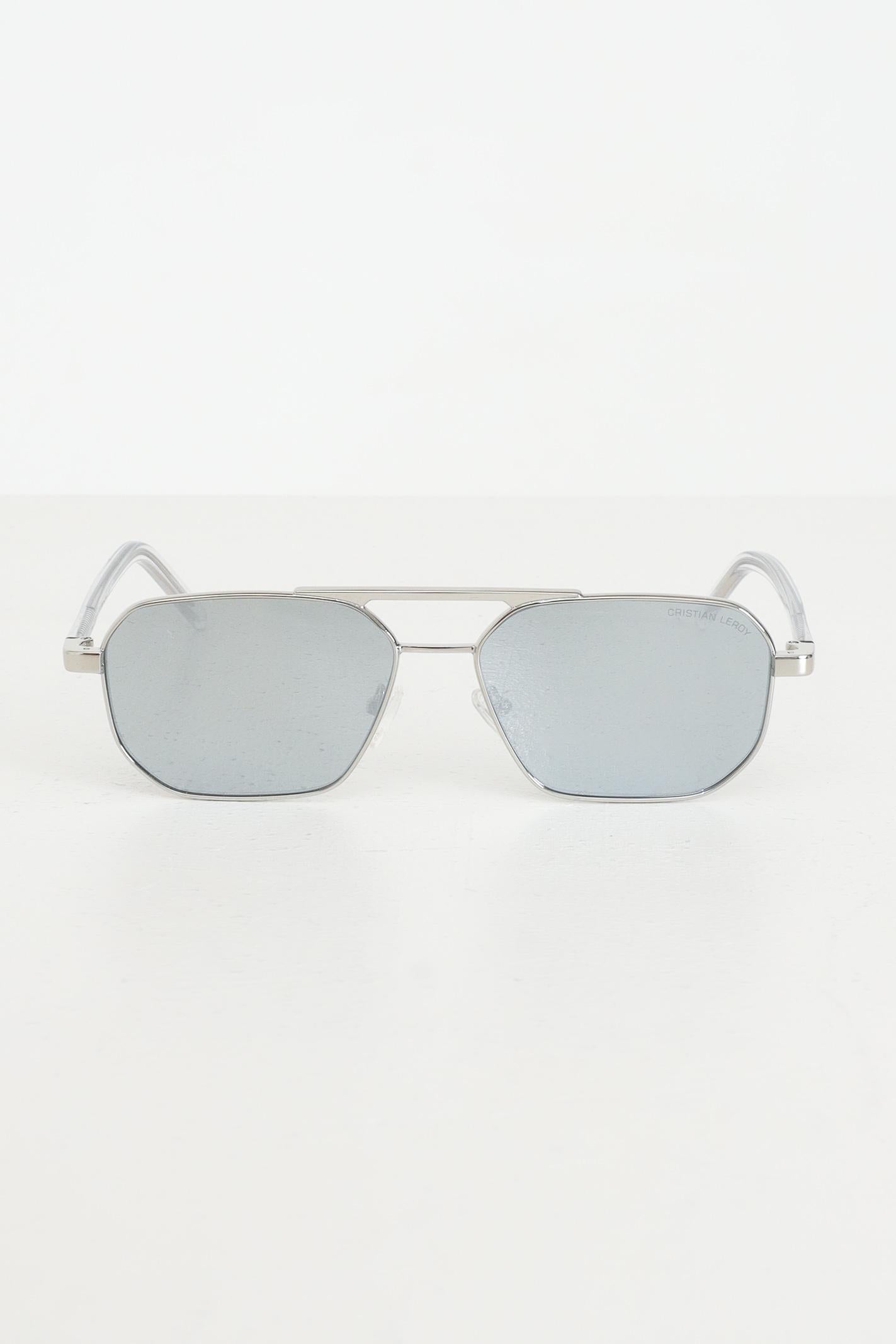 Occhiali da sole neri per uomo e donna con lenti gialle 15032 04 CRISTIAN LEROY 