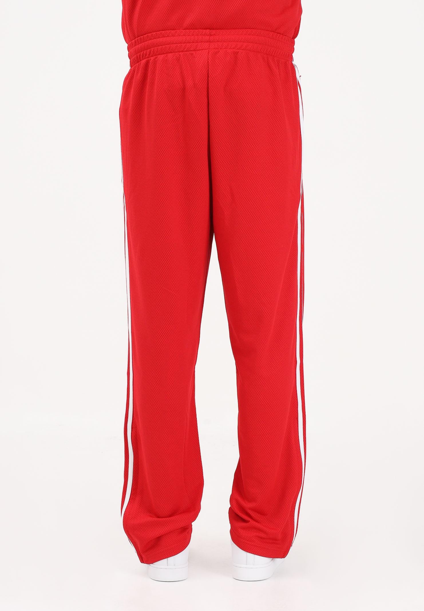 ADIDAS ORIGINALS Pantalone sportivo Firebird Adicolor Mesh rosso da uomo KD4078 . ADIDAS ORIGINALS 
