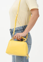 MARNI Borsa a mano gialla da donna con logo M01608M00TK 0M223 MARNI 