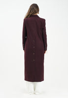 MAR DE MARGARITAS Cappotto lungo Melany bordeaux da donna MMABW01431 RS02 Mar de margaritas 