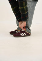 ADIDAS ORIGINALS Sneakers Samba OG bordeaux per uomo e donna JR8844  ADIDAS ORIGINALS 