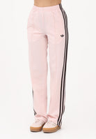 ADIDAS ORIGINALS Pantalone sportivo FIREBIRD CLASSIC rosa e marrone da donna KC6562 . ADIDAS ORIGINALS 