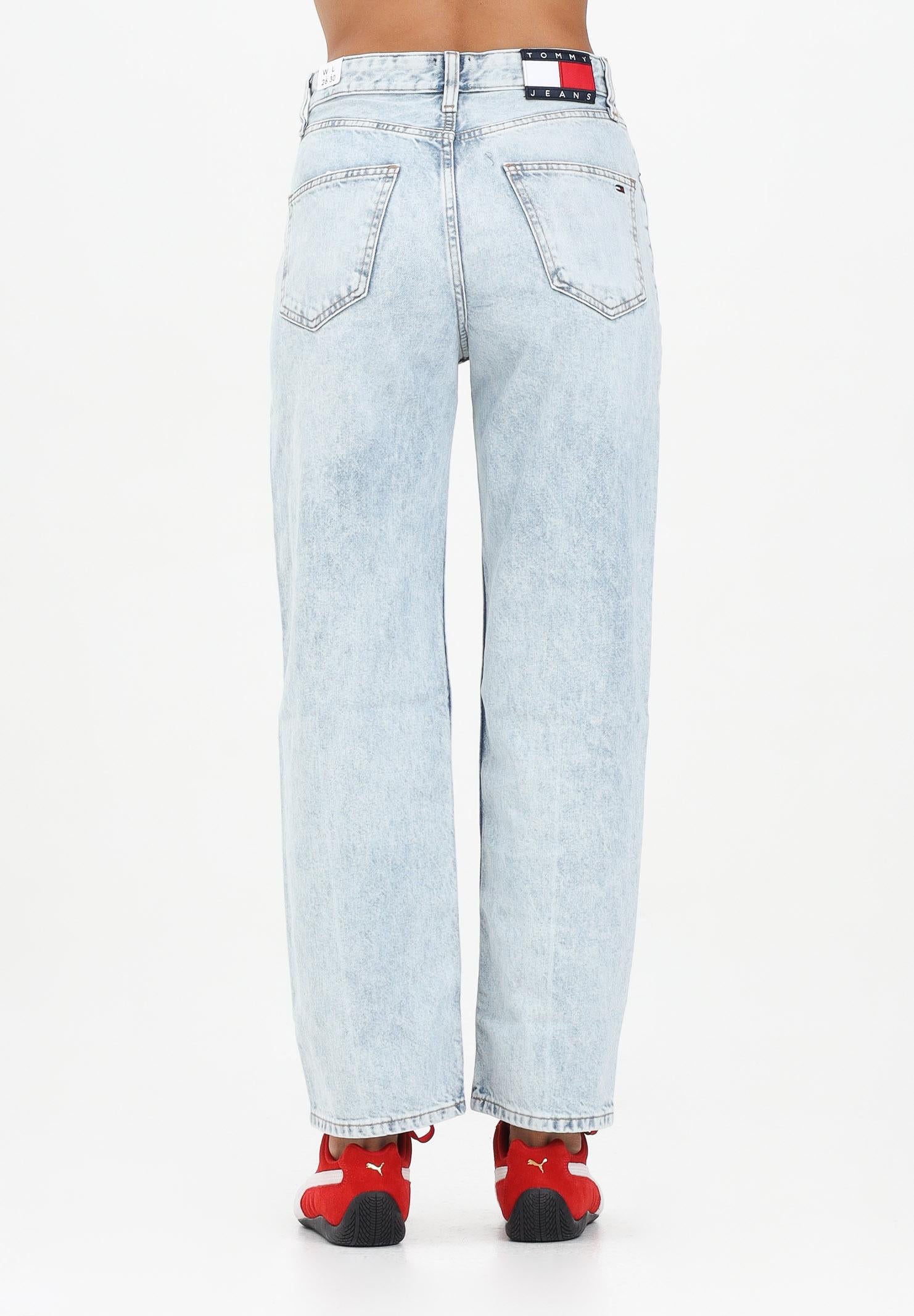 TOMMY JEANS Jeans Layla in denim chiaro da donna DW0DW204981A5  TOMMY JEANS 