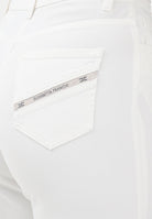 ELISABETTA FRANCHI Jeans a palazzo avorio da donna PJ23N61E2 360 ELISABETTA FRANCHI 