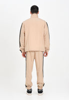 ADIDAS PERFORMANCE Tuta Sportswear Basic 3-Stripes Woven beige da uomo JX3149 . ADIDAS PERFORMANCE 