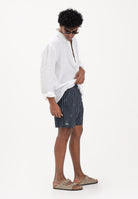 LACOSTE Shorts mare blu da uomo con stampa coccodrillo MH1849 IY8 LACOSTE 