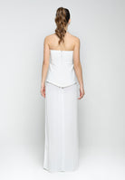 SANTAS Abito lungo CREAM bianco da donna PV25020 BIANCO SANTAS 