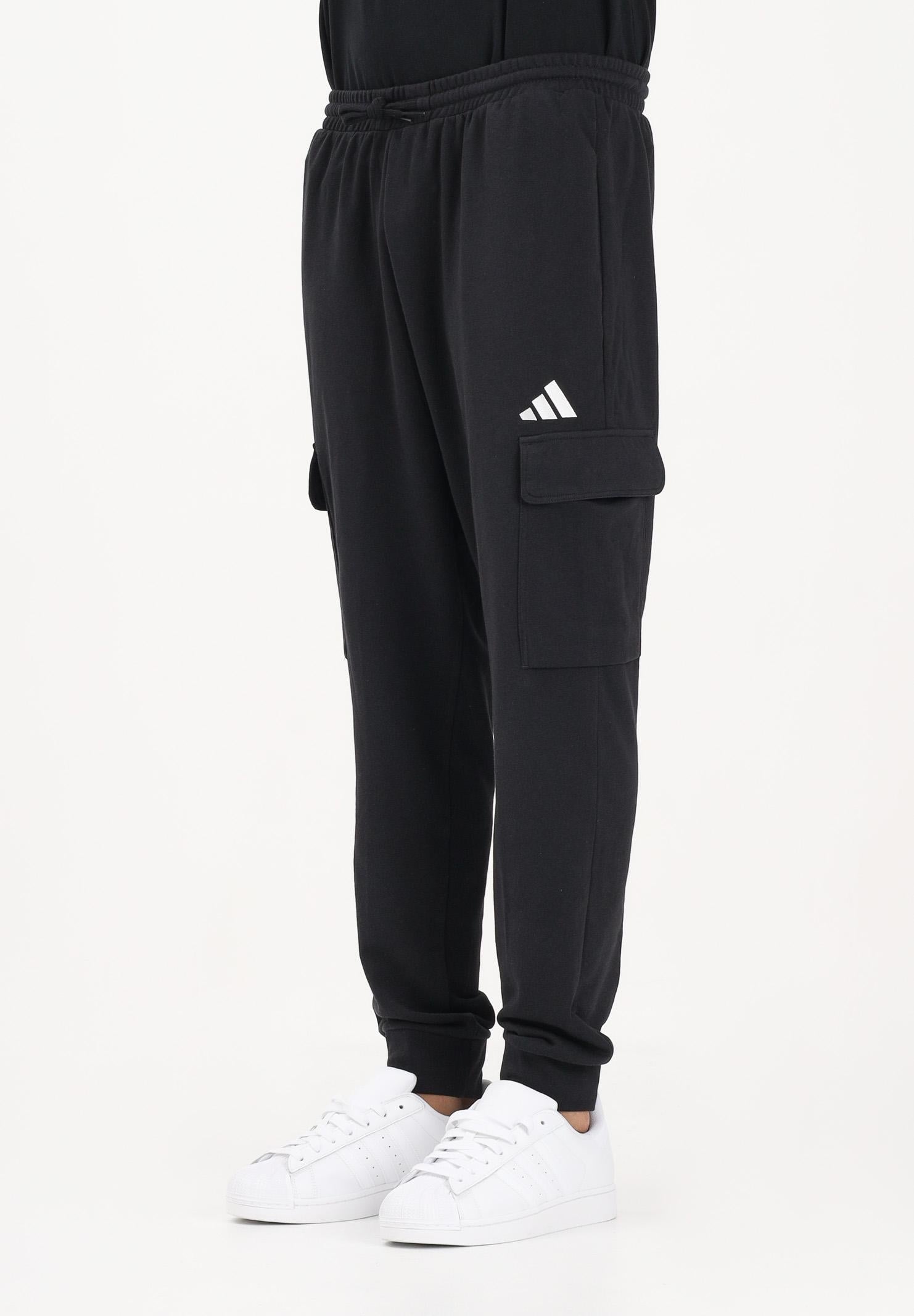 ADIDAS PERFORMANCE Pantalone sportivo FRENCH TERRY FEELCOZY ESSENTIALS nero da uomo JE3865 . ADIDAS PERFORMANCE 