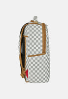 SPRAYGROUND Zaino GRAFF EMBOSSED CREAM CHECK DLXSV bianco e grigio per uomo e donna 910B8848NSZ . SPRAYGROUND 