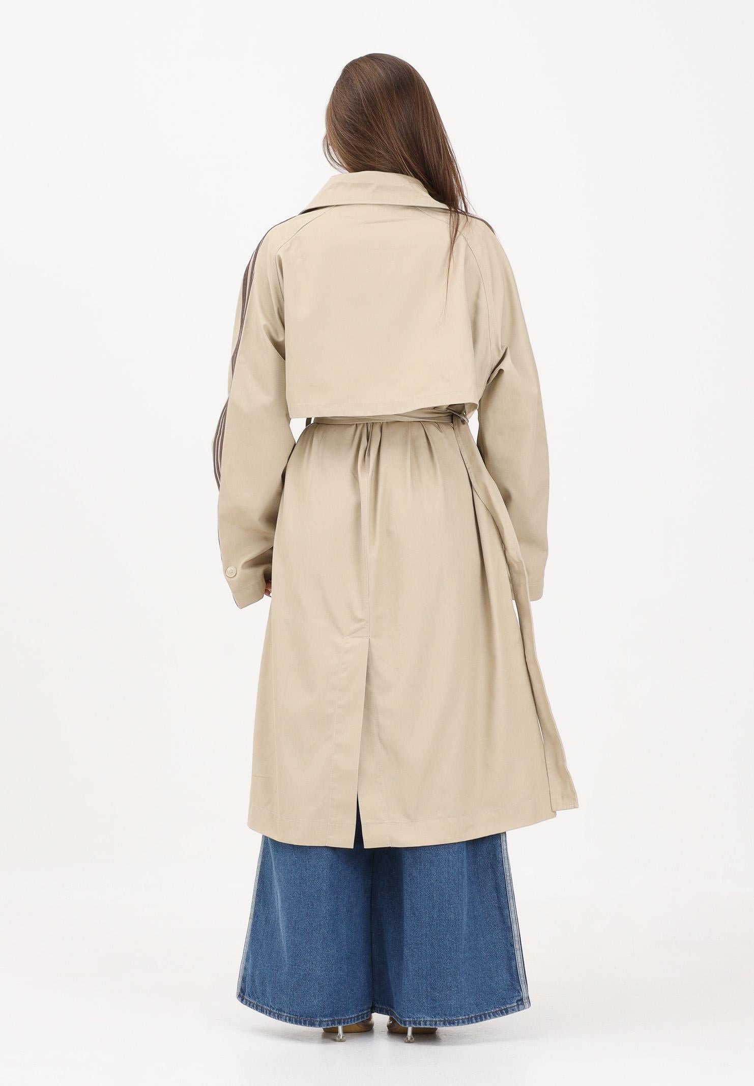 ADIDAS ORIGINALS Trench TWILL beige da donna KD3734 . ADIDAS ORIGINALS 