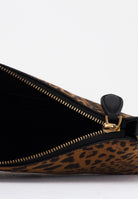 PINKO Borsa a tracolla cuoio da donna in Suede Leopardato 104277A32A M35Q PINKO 