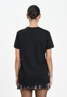 N21 T-shirt a manica corta nera per donna, ragazzi e bambini con stampa logo N21173N0153 0N900 N21 