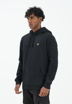 LYLE & SCOTT Felpa con cappuccio nera da uomo ML1139V Z865 LYLE & SCOTT 