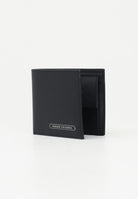 Portafogli nero da uomo con logo XM000167AF12702 UC001 ARMANI EXCHANGE 