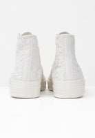 CONVERSE Sneakers Chuck 70 Crocheted Satin panna da donna A15081C . CONVERSE 