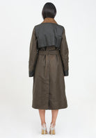 BARBOUR Trench cerato Brackley verde oliva da donna 242 - LWX1399 LWX SN91 BARBOUR 